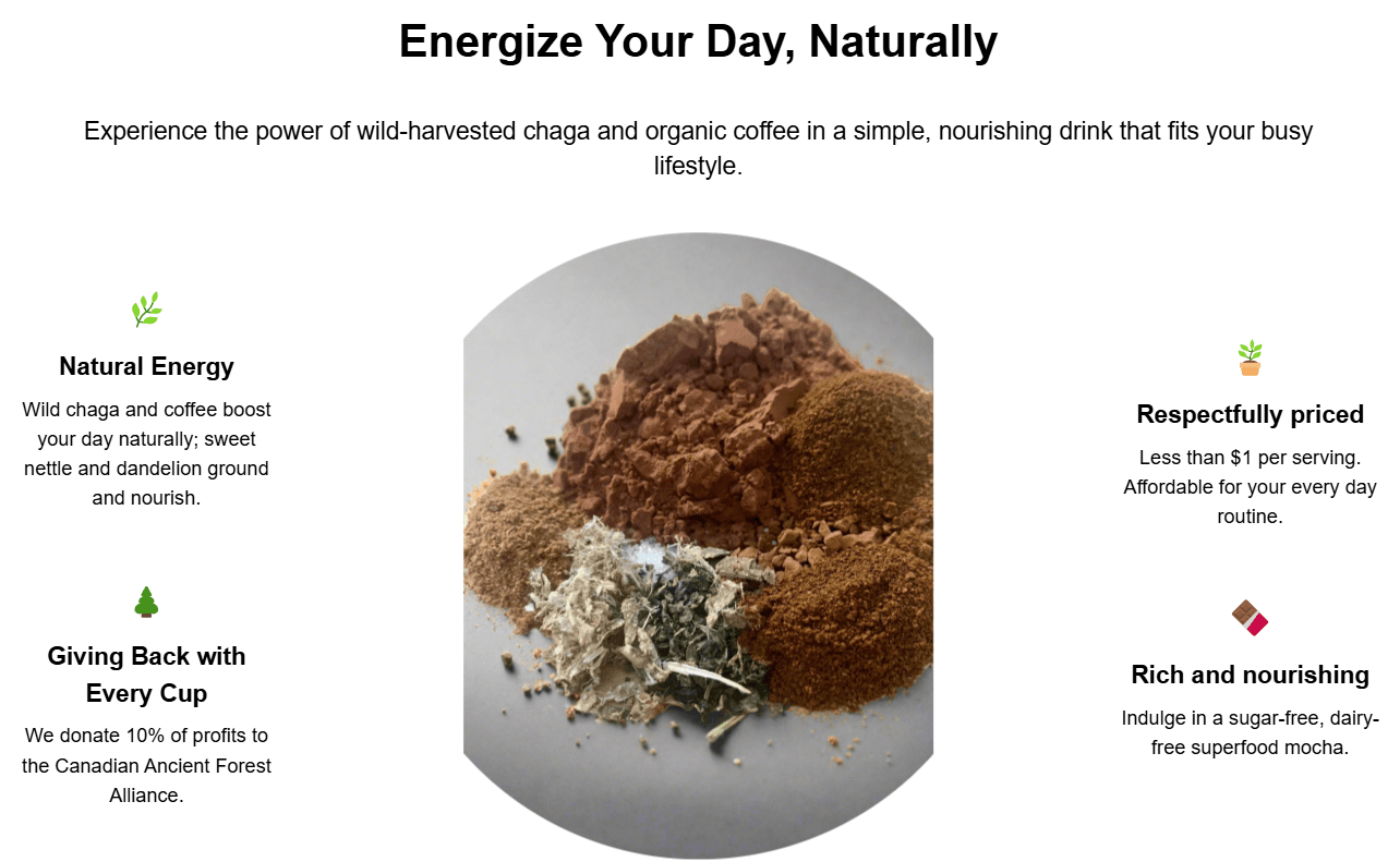 Chaga Mocha Bundle - Kootenay Woman