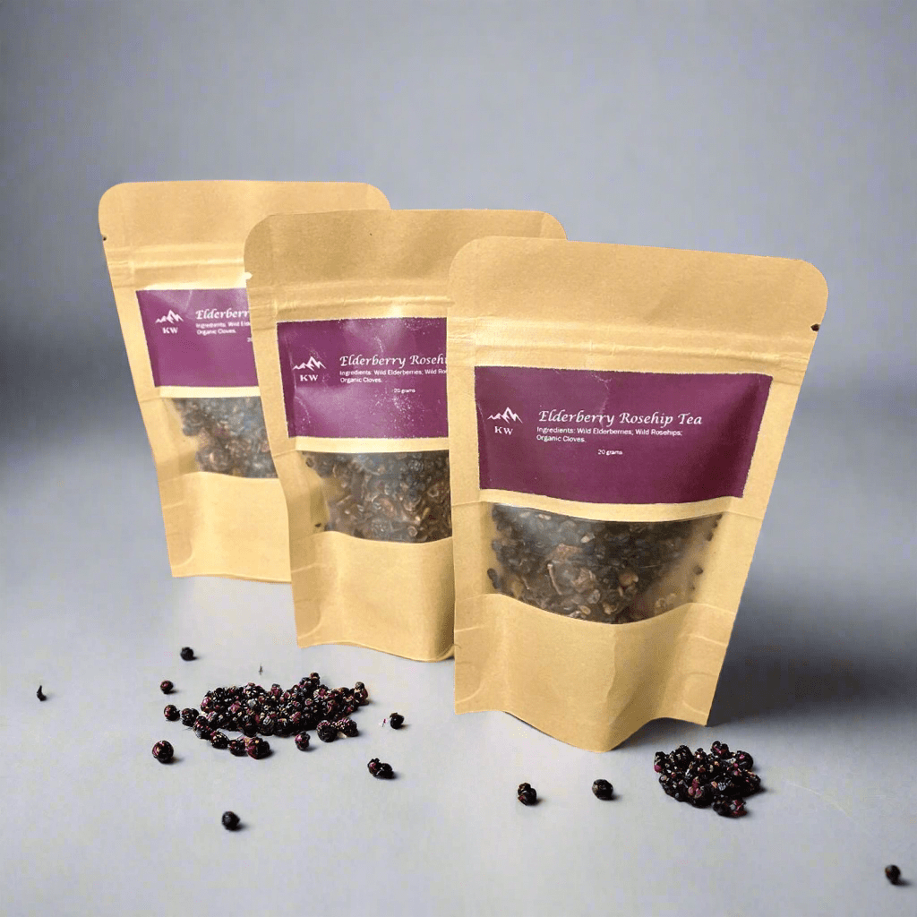 Elderberry Rosehip Tea - Kootenay Woman