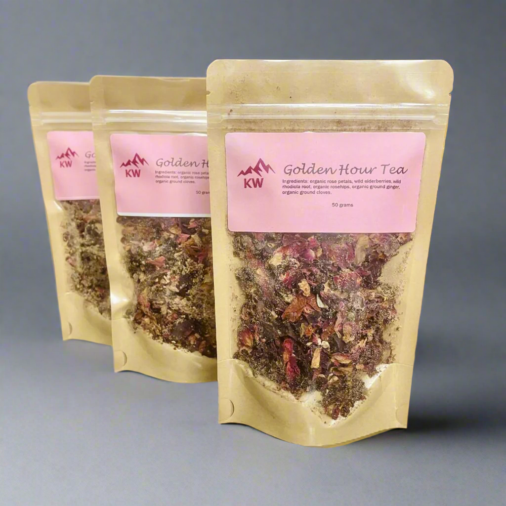 Golden Hour Tea – Herbal Blend | Kootenay Wildcrafting