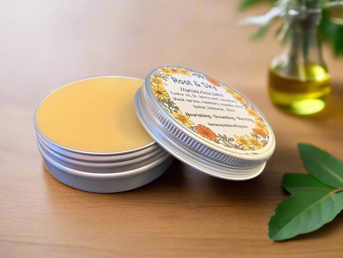 Root & Sky: Throat & Neck Salve - Kootenay Woman