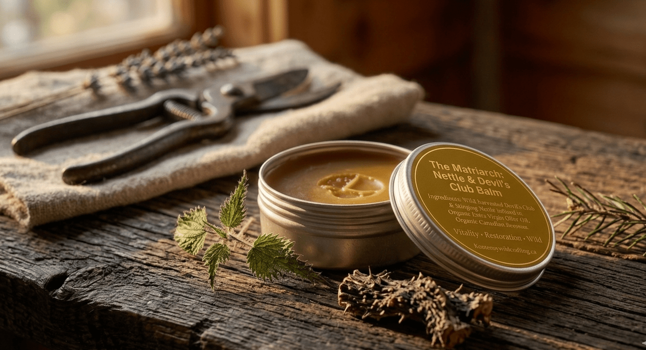 The Matriarch: Nettle & Devil’s Club Balm - Kootenay Woman