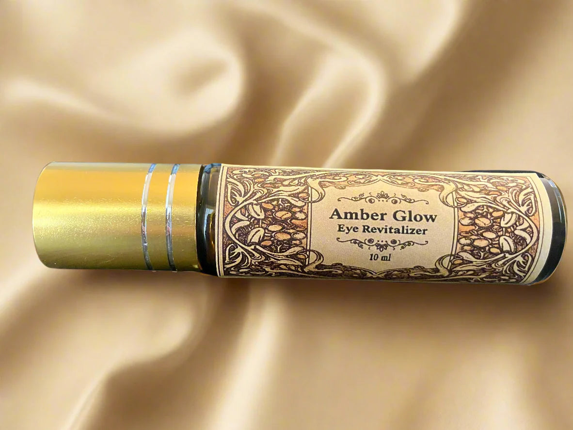 Amber Glow Eye Revitalizer (10ml amber glass roller)