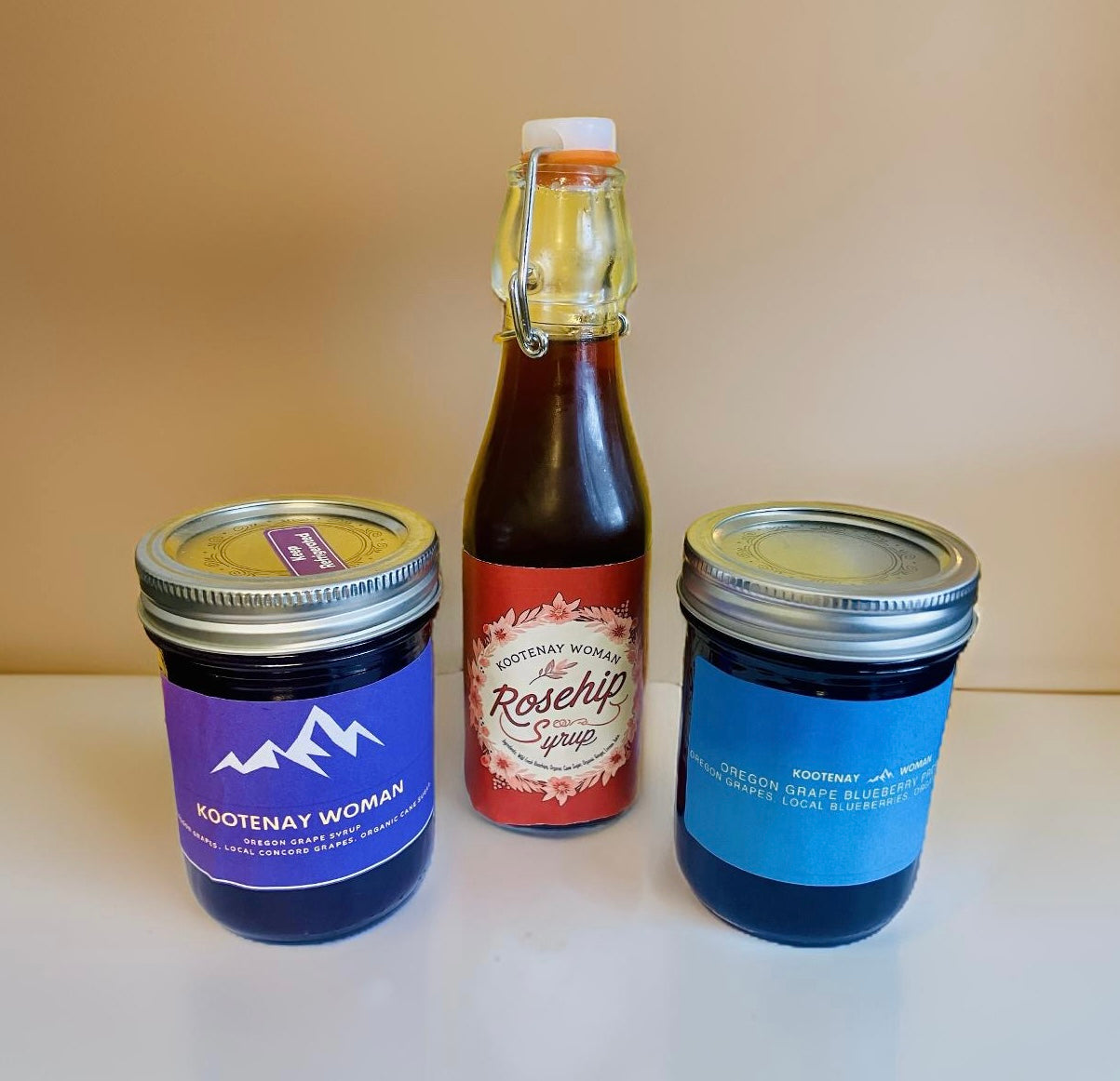 Syrups and Preserves Trio