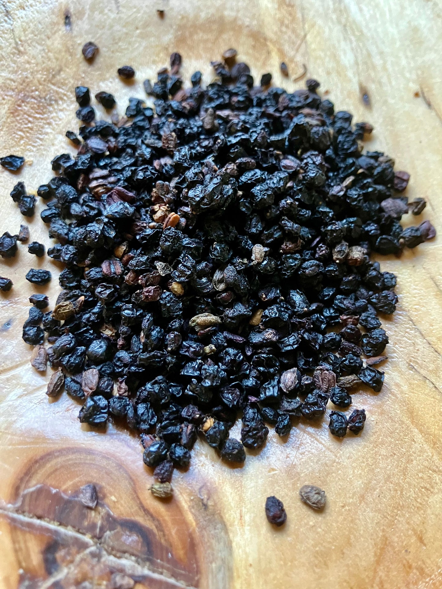 Dried Wild Elderberries