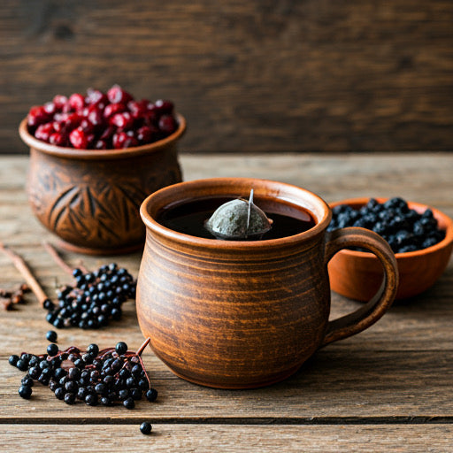 Elderberry Rosehip Tea