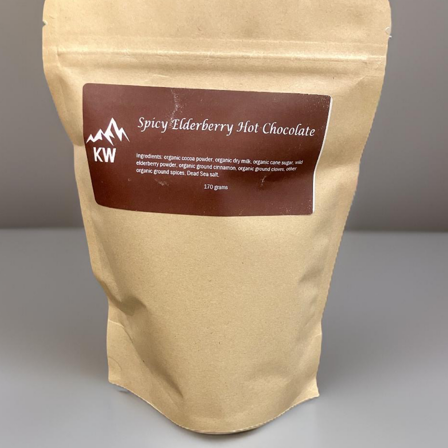 Spicy Organic Elderberry Hot Chocolate- 250 grams