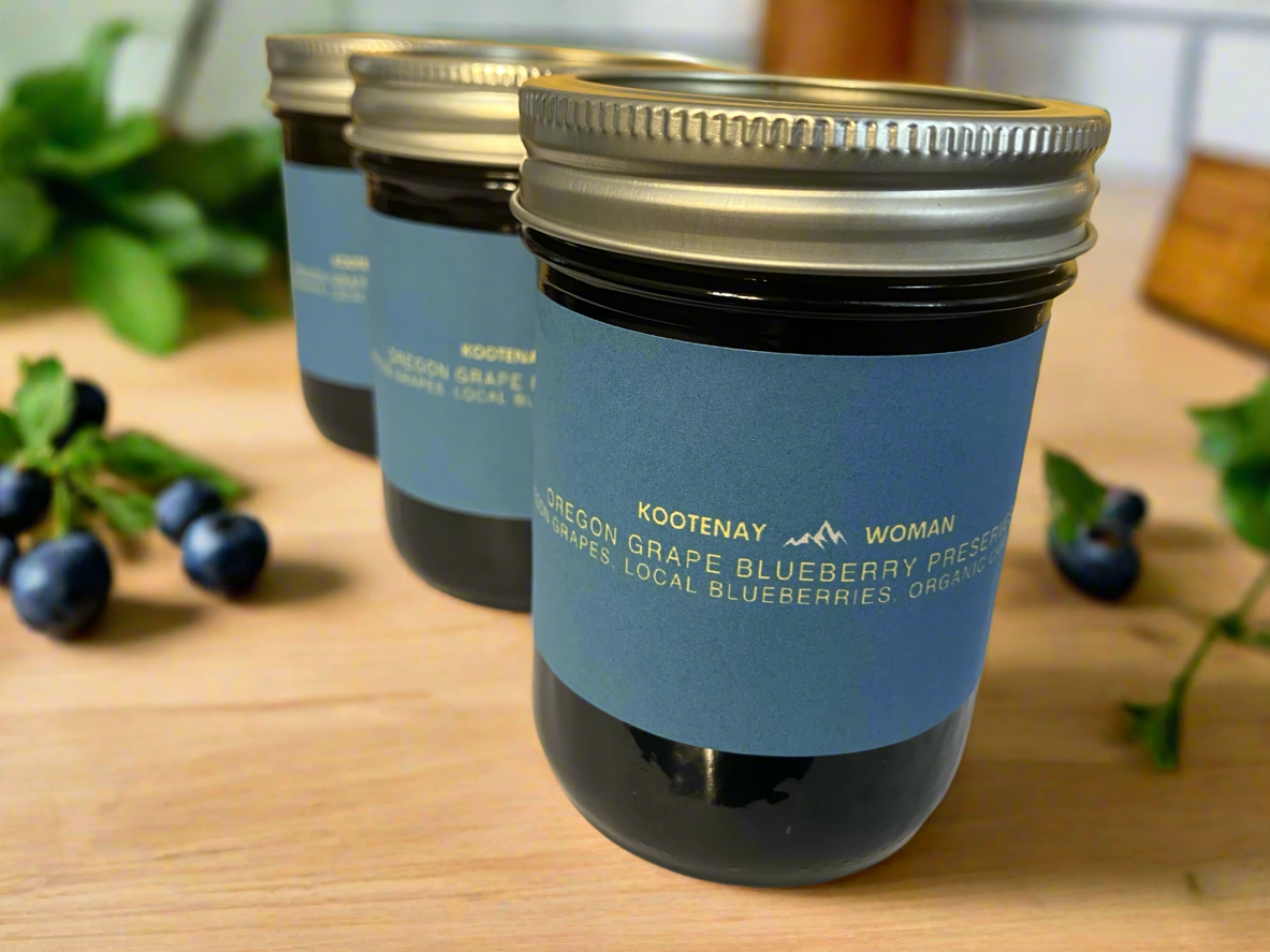 Oregon Grape Blueberry Preserves