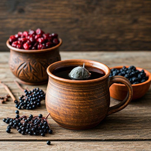 Elderberry Rosehip Tea - Kootenay Woman