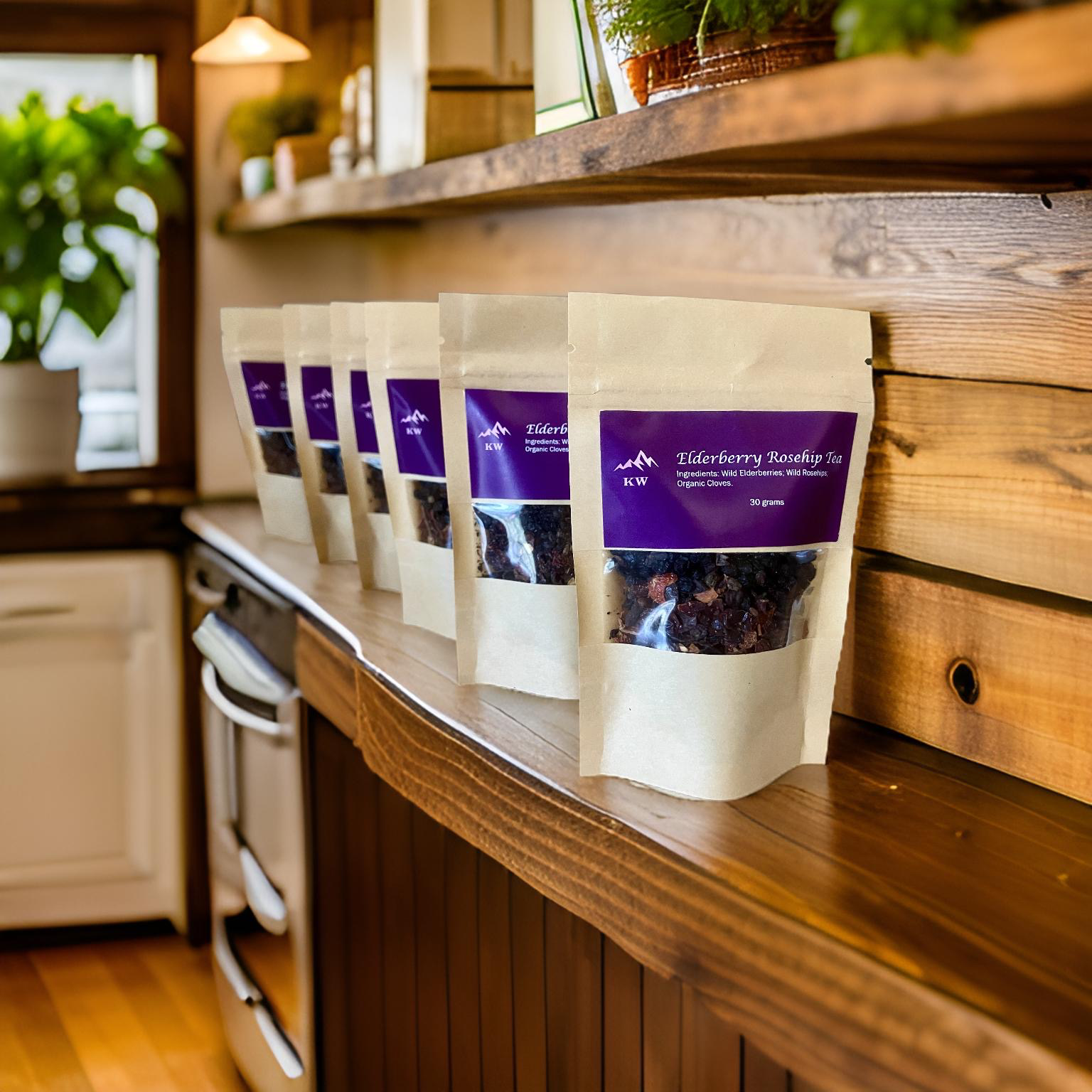 Elderberry Rosehip Tea - Kootenay Woman