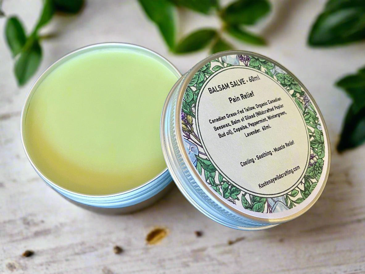Fire Balm Fire & Balsam: Nature’s Warming & Cooling Balms – Kootenay Woman