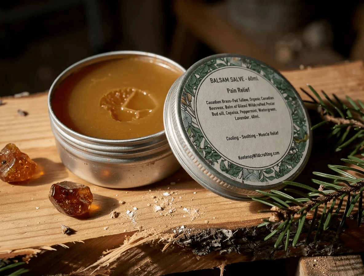 Fire Balm Fire & Balsam: Nature’s Warming & Cooling Balms – Kootenay Woman