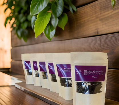 Homemade Wild Elderberry Syrup Kit