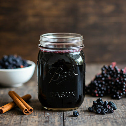 Homemade Wild Elderberry Syrup Kit