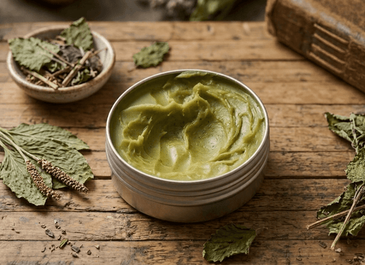 Pure Plantain & Lemon Balm Tallow: The Golden Green - Kootenay Woman