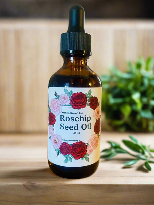 Rosehip Seed Oil (30ml amber glass) - Kootenay Woman