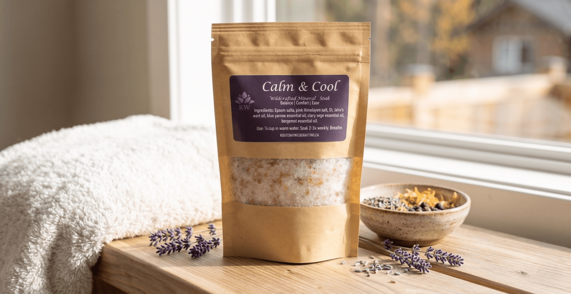 Wildcrafted Relief Soaks - Kootenay Woman