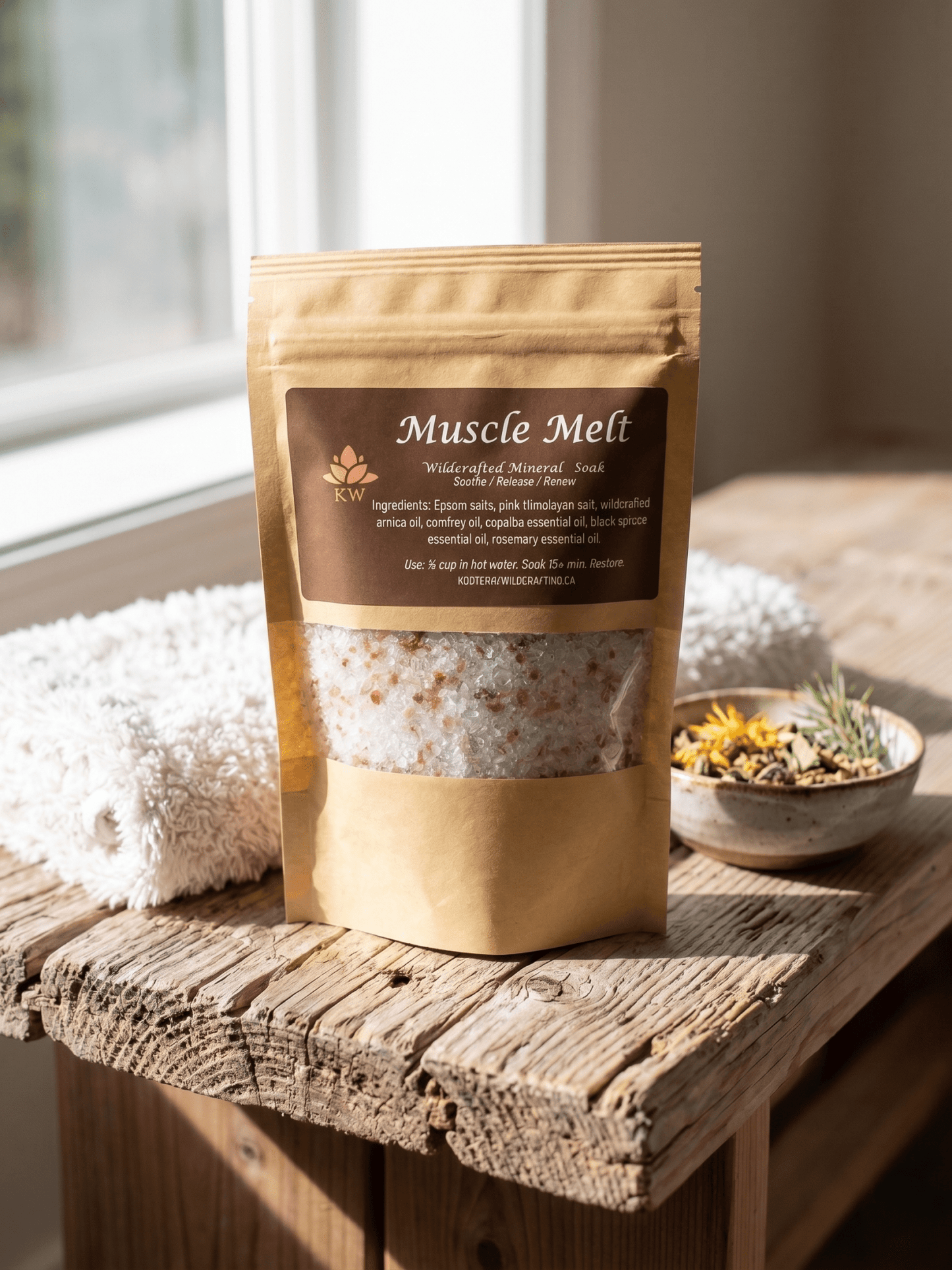 Wildcrafted Relief Soaks - Kootenay Woman